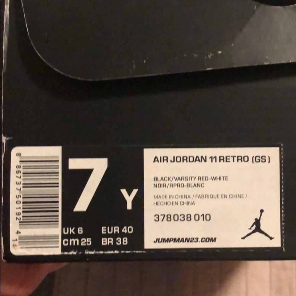 Jordan bred 11
